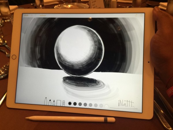 แต่ใช้แอป Note ของ iPad pro 